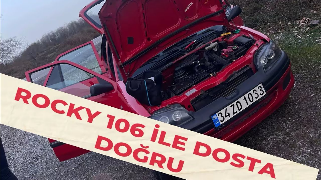ROCKY 106 İLE DOSTA DOĞRU / BOL PROBLEMLİ VE GAZLAMALI VLOG