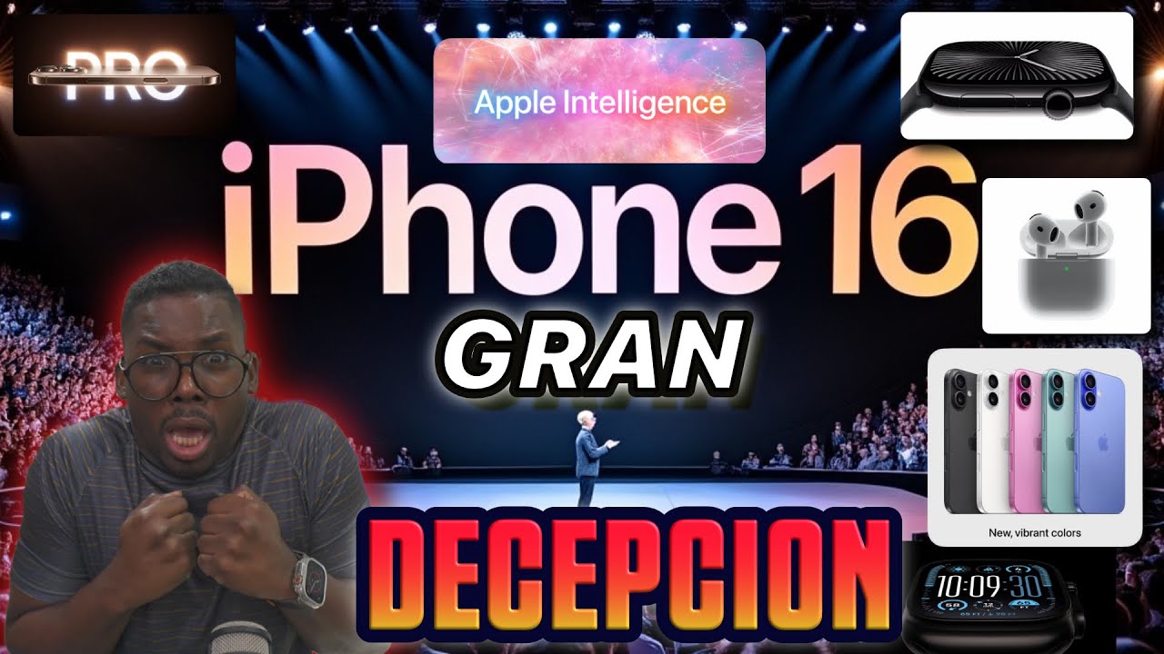 ¡El Evento de Apple Más Decepcionante! ¿Vale la Pena el Watch Series 10, AirPods 4 y iPhone 16?