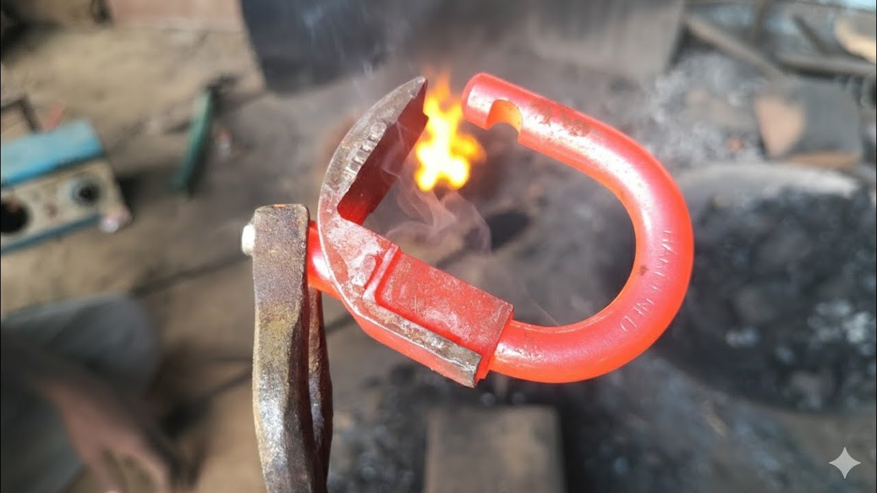 Model knife made from a locker / blacksmith 