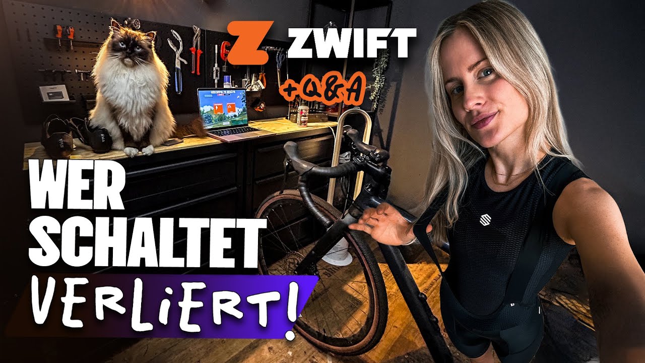 WARUM wusste ich das nicht?! 😳 Erstes Mal Zwift + Q&A am Limit!  / MICHI