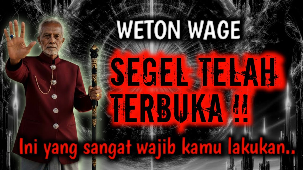 JANGAN MACAM-MACAM!! WETON WAGE Itu Pemilik 7 Daya Sakral Ghaib - WARISAN INI HANYA UNTUK WETON WAGE