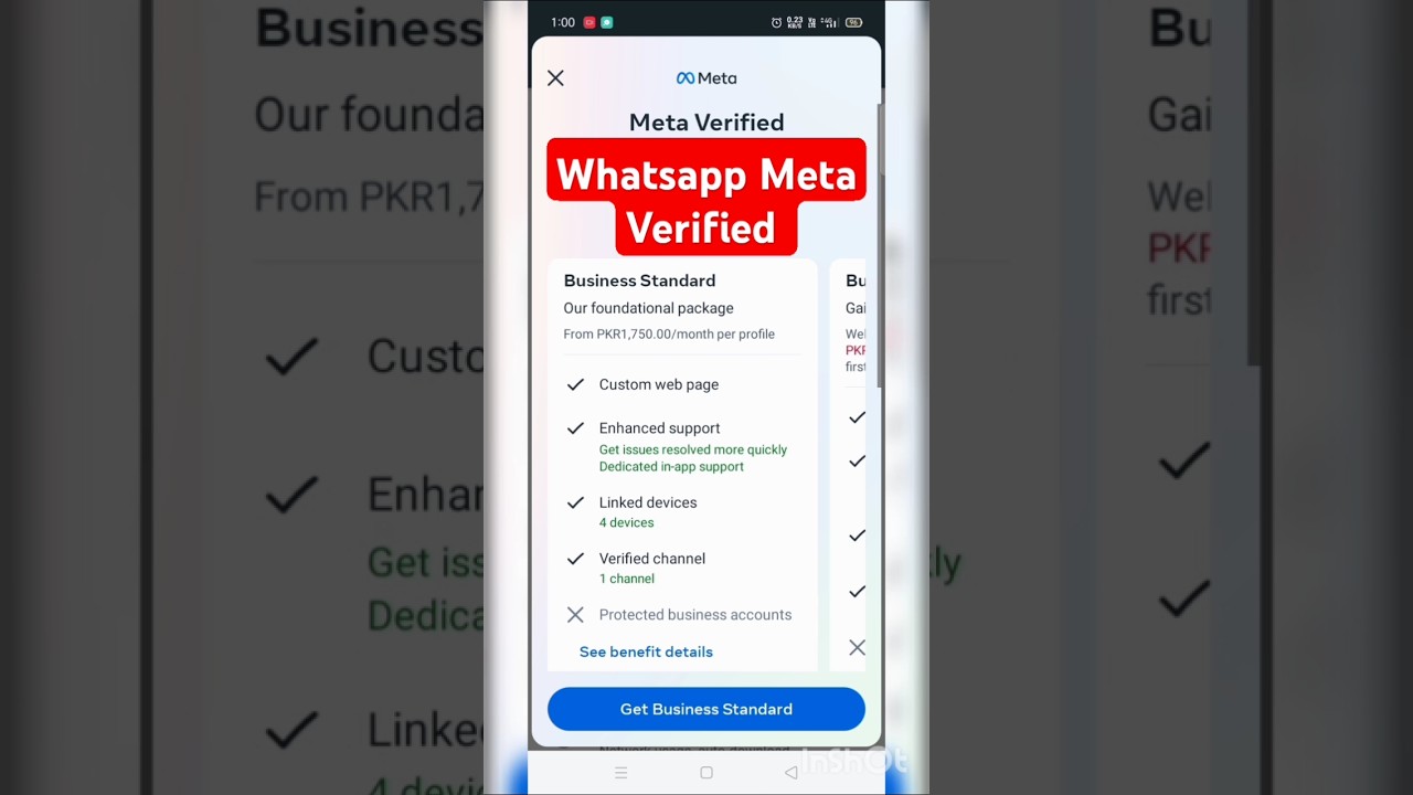 Whatsapp Meta Verified|WhatsApp new update|#shorts #whatsapp