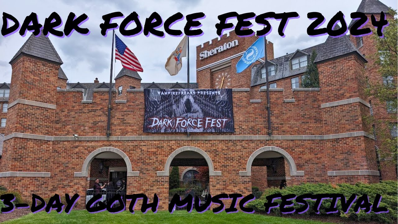 Dark Force Fest 2024 Vlog - New Jersey's Three Day Gothic Music and Arts Festival