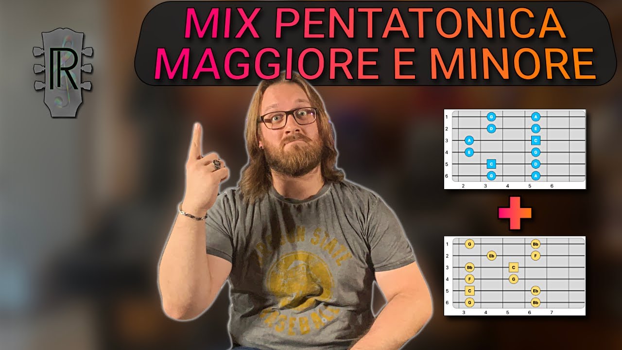 MISCHIAMO PENTATONICA MAGGIORE E MINORE | Troviamo un sound più RICERCATO!
