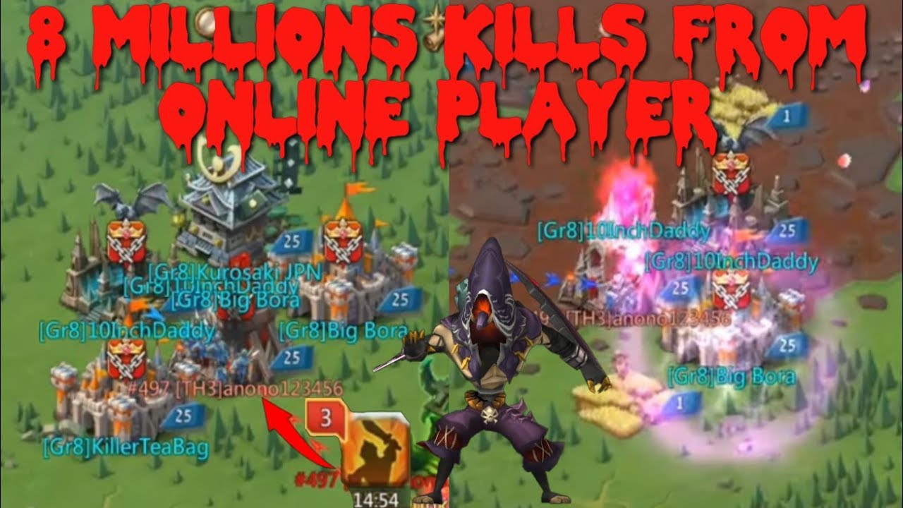 Lords Mobile KvK Trap in fury zeroed with solos