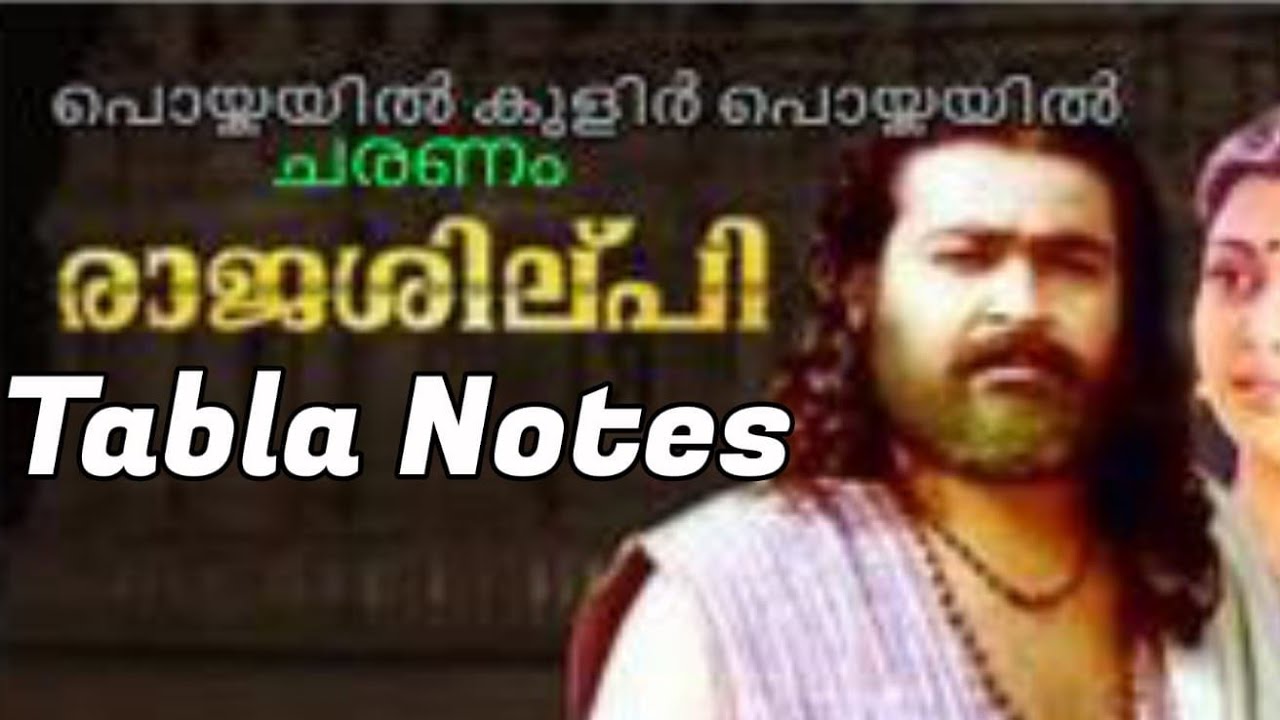 പൊയ്കയിൽ കുളിർ പൊയ്കയിൽ l Tabla Tutorial l Ananda Sai. U Pattazhy