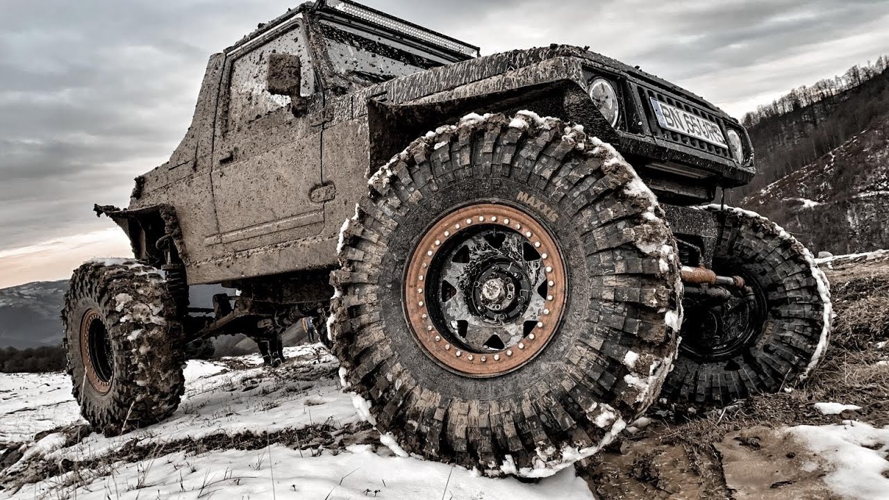 [ OFF-ROAD EXTREME ] SUZUKI SAMURAI SWAP M57 BMW & Maxxis Trepador 38,5 *CRAZY*