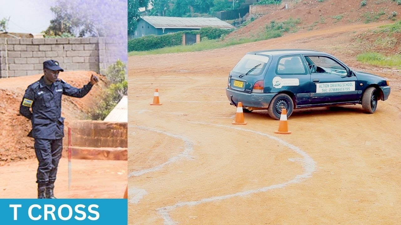 T CROSS | Ntiwatsindwa ukoze gutya IKIZAMINI CYA PARKING nshyashya police yongeye mu bizamini CAT B.