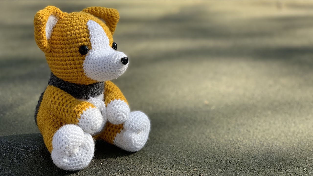 Totorial CANE CORGI Amigurumi | World Of Amigurumi