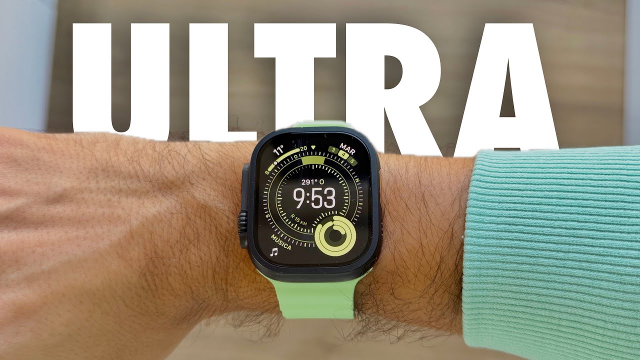 🔥😍 ESTA es la MEJOR Esfera para el Apple Watch Ultra 3 Black