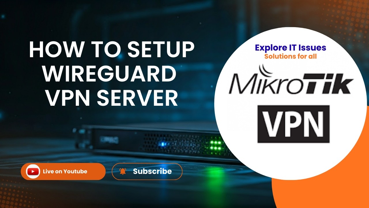 How to setup WireGuard VPN on MikroTik Router Step By Step in Hindi