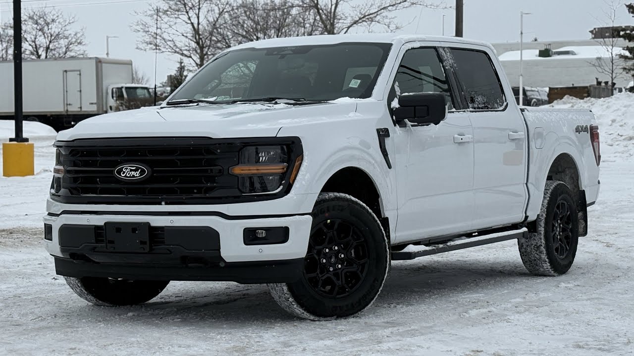 New 2026 Ford F-150 XLT in Oxford White | Barrie Ford