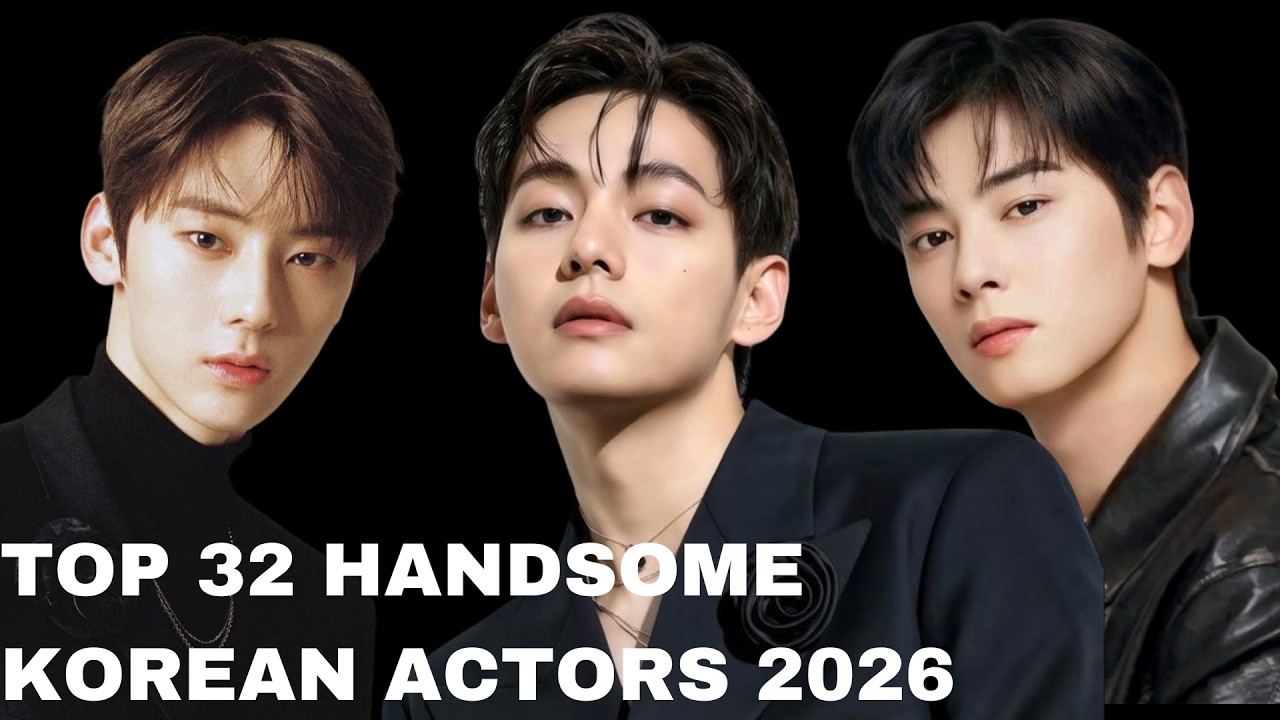Top 32 Handsome Korean Actors 2026 | CKDrama Fever