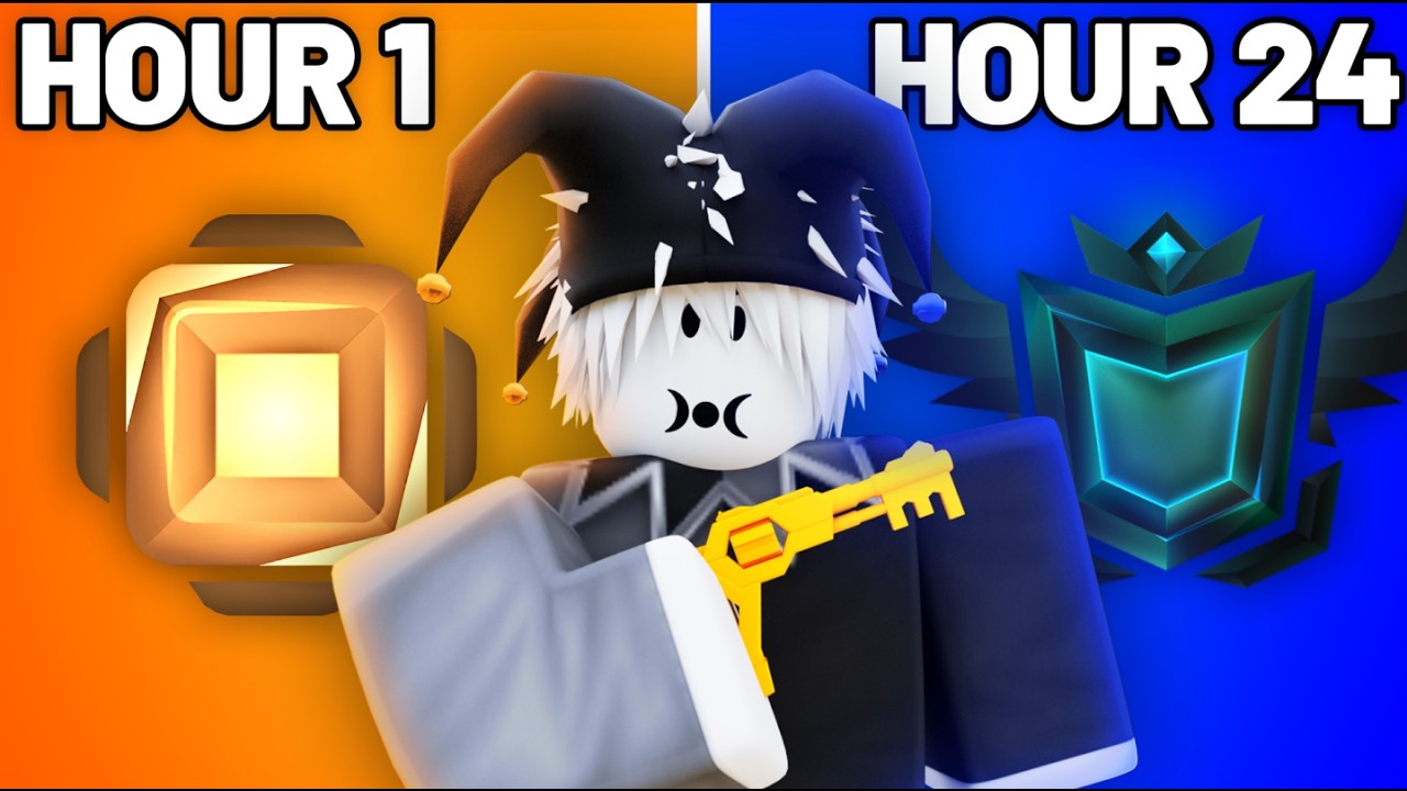 Насколько сильно можно ПОДНЯТЬ РАНГ за 1 ДЕНЬ в Roblox Rivals?