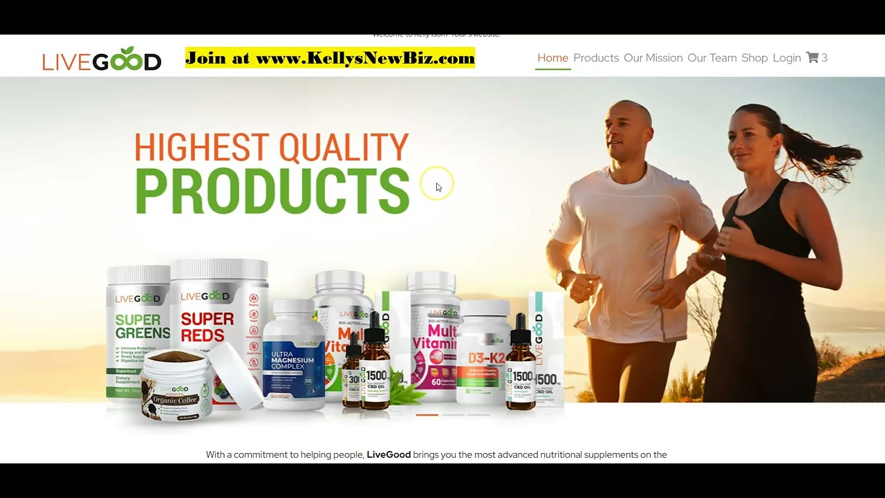 LIVEGOOD JOIN THE PRELAUCH NOW (LAUNCHING SEPTEMBER 2022)