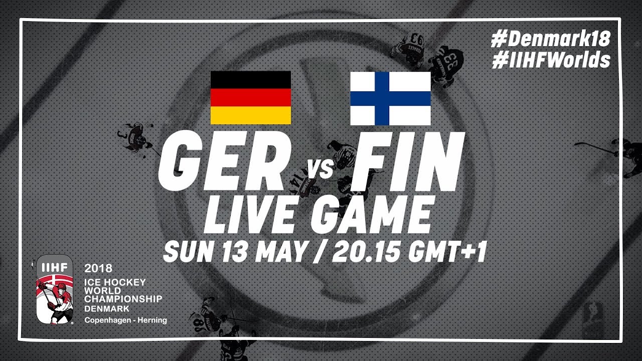 Germany - Finland | Full Game | 2018 IIHF Ice Hockey World Championship