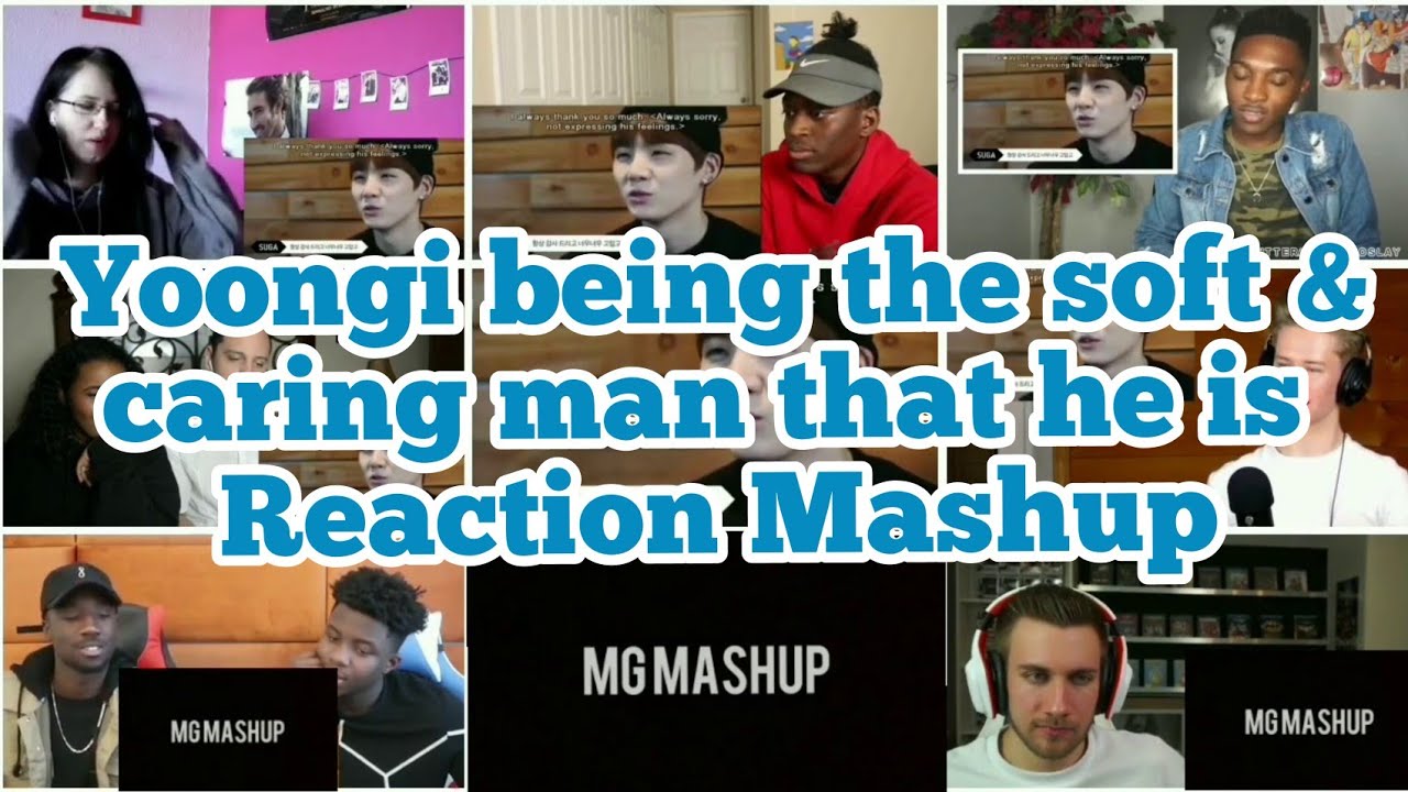 [BTS] Yoongi being the soft & caring man that he is | Reaction Mashup