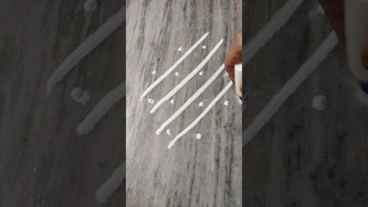 4*4 dots #trending #explore #easy  #traditionalvideo #chukkalamuggu  #padikolammuggulu