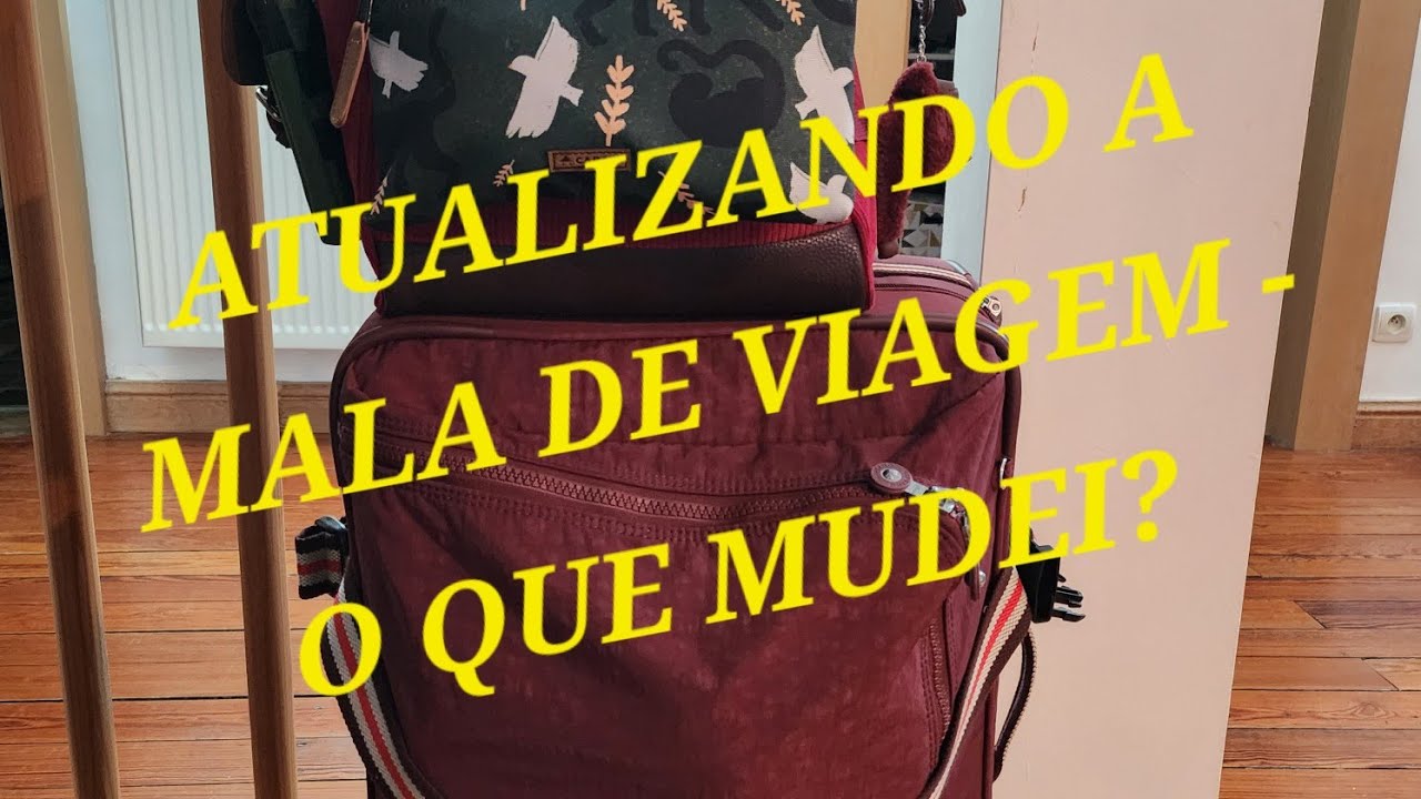 Mala de viagem - atualizações!
