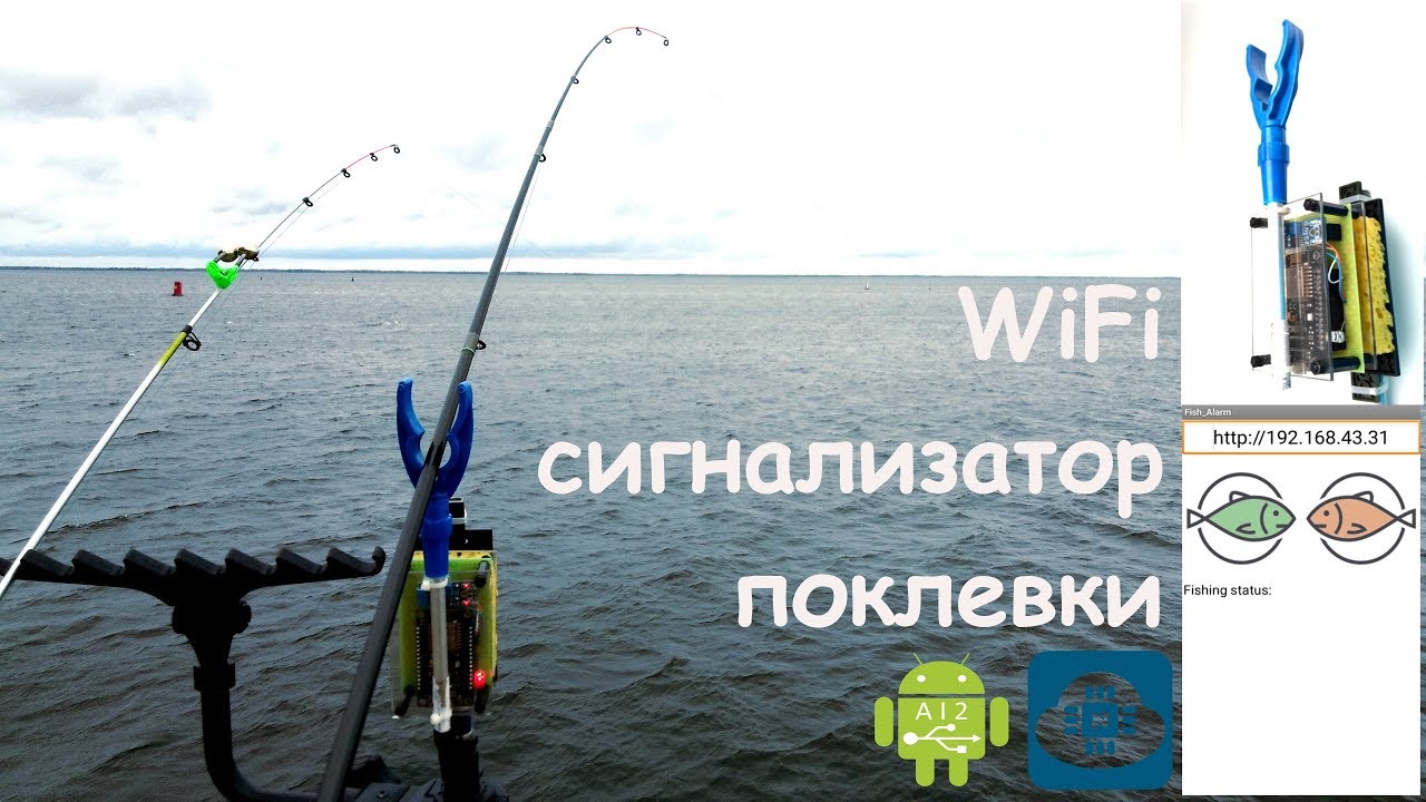 WiFi сигнализатор поклевки для фидера | все поклевки на вашем смартфоне!