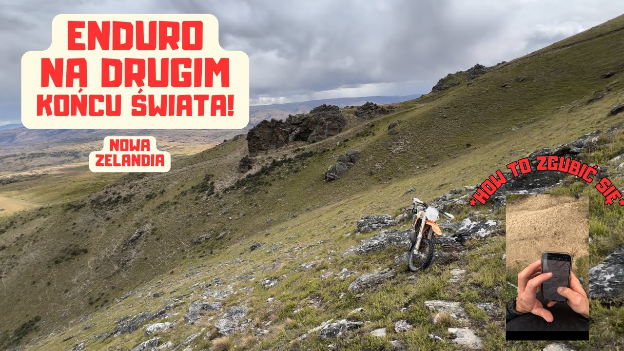 Kupiłem motor w Nowej Zelandii i pojechałem na enduro&hellip; potem się zgubiłem