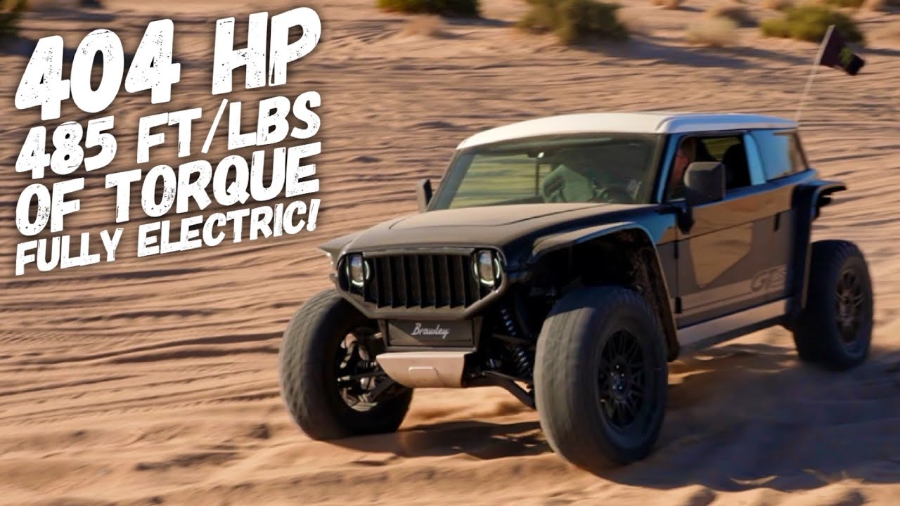 404HP Fully Electric SxS Goes Drag Racing! Full Brawley UTV Review & Breakdown