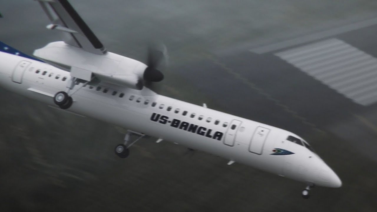 US-Bangla Airlines Flight 211 - Crash Animation
