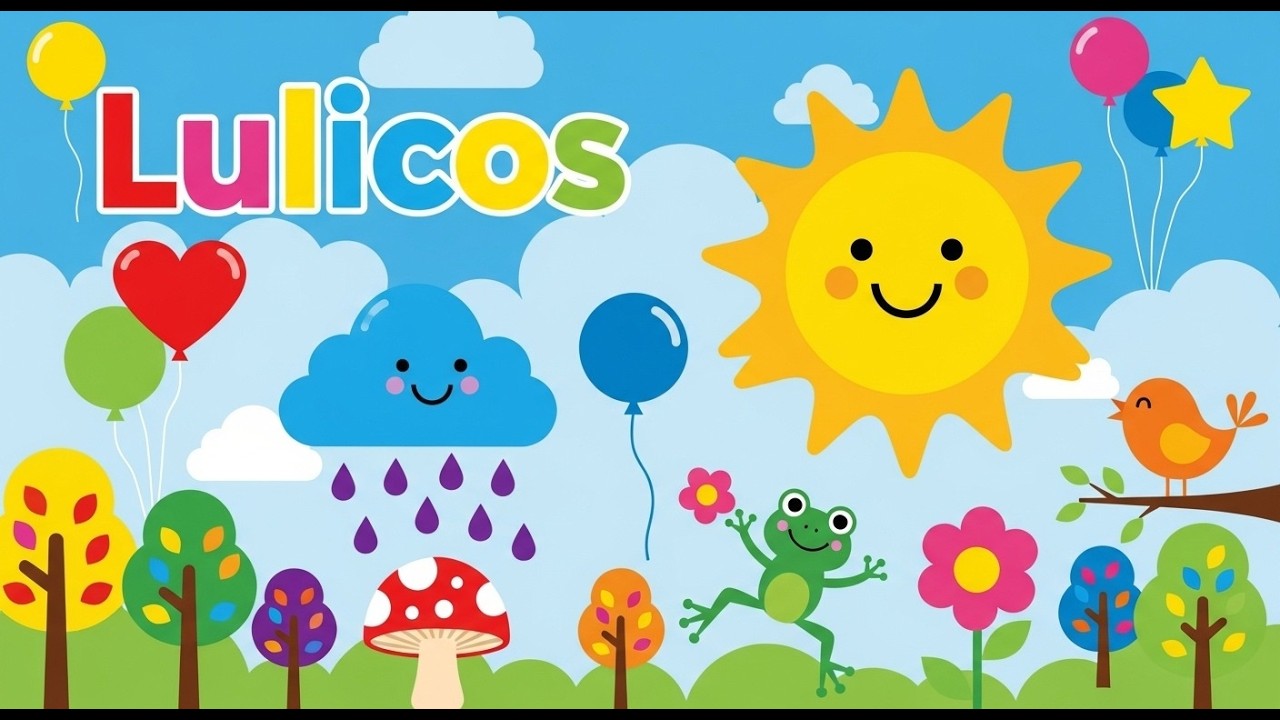 A Festa das Cores 🎶– Música Infantil | Desenho Musical Oficial | Canção das Cores | Desenho animado