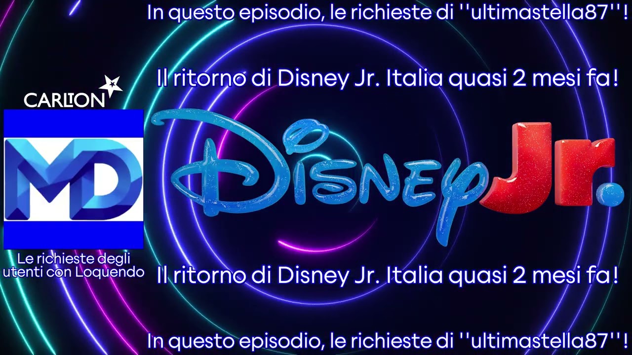 Le richieste degli utenti con Loquendo #23: Il ritorno di Disney Jr. Italia quasi 2 mesi fa!