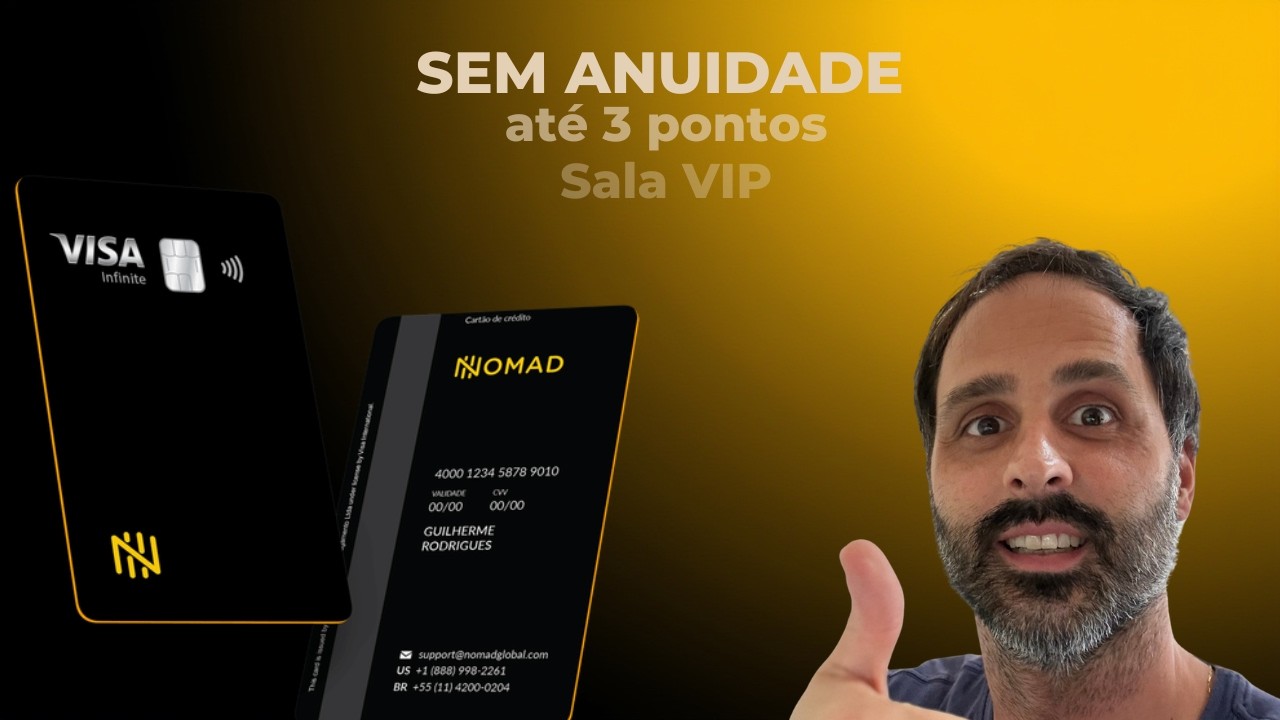 Nomad Explorer vale a pena? Anuidade ZERO e acesso Sala VIP