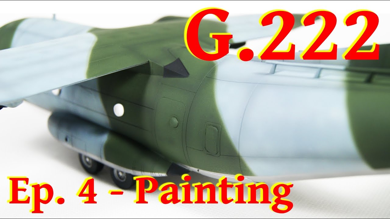 Model G.222 - 1/72 Italeri - Painting