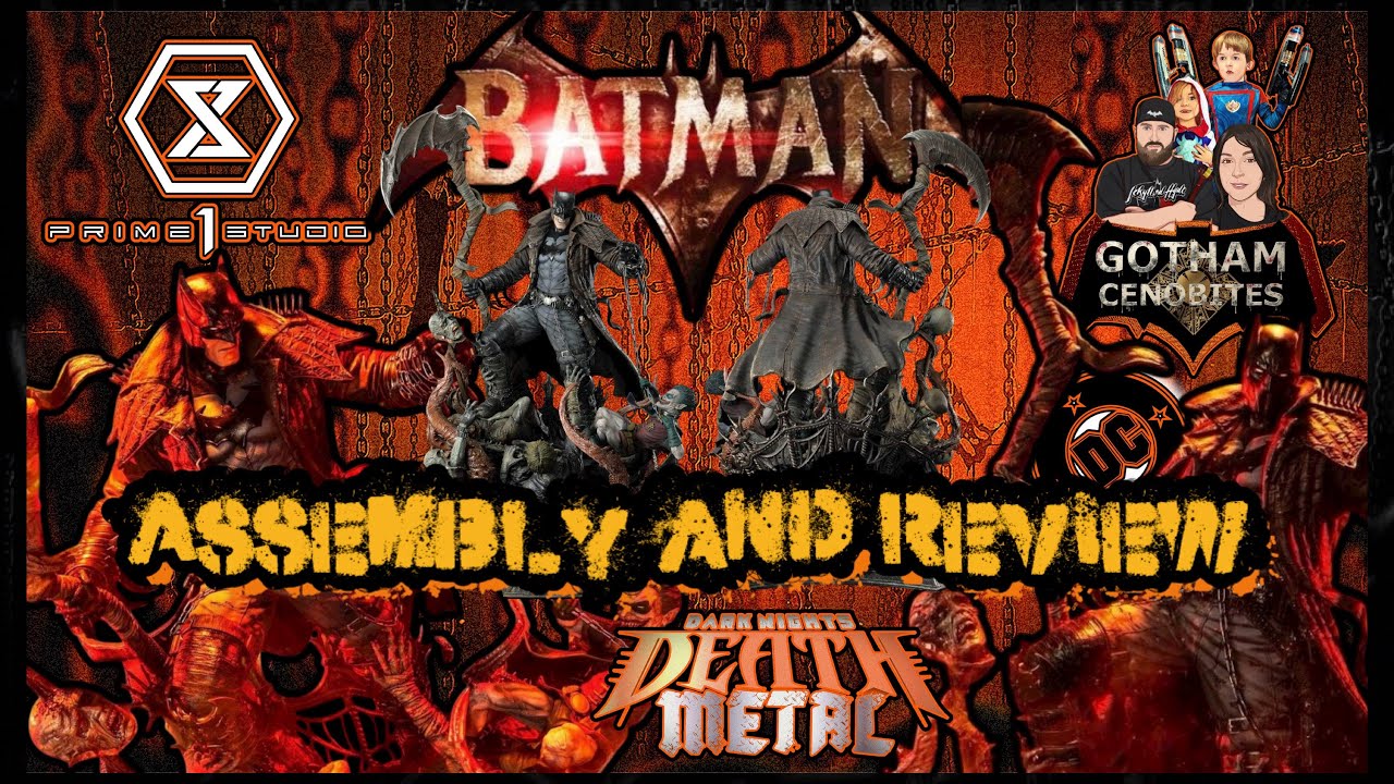 Batman (Dark Nights Death Metal) 1/3 by Prime 1 Studio | Assembly and Review 