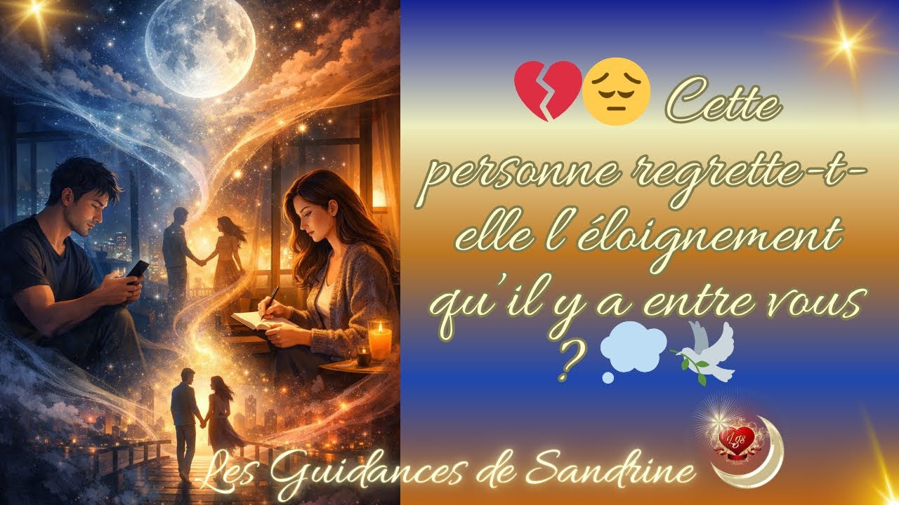 💔😔 Cette personne regrette-t-elle l’éloignement qu’il y a entre vous ? 💭🕊️