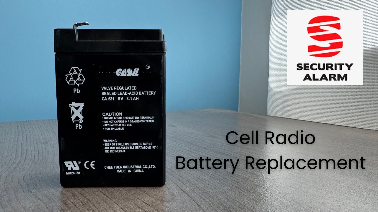 Cell Radio Battery Replacement - LTE IA/IV | Security Alarm | Southern and Central Illinois