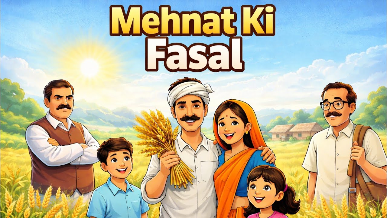 मेहनत की फसल | Mehenat Ki Fasal | Moral Story | Hindi Kahani 