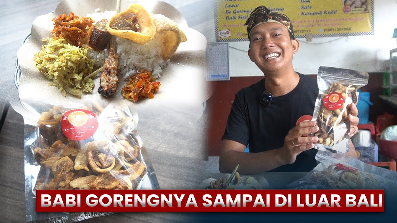 Warung Nasi Babi Men Kaler di Denpasar, Buka Jam 6 Pagi Langsung Ludes!