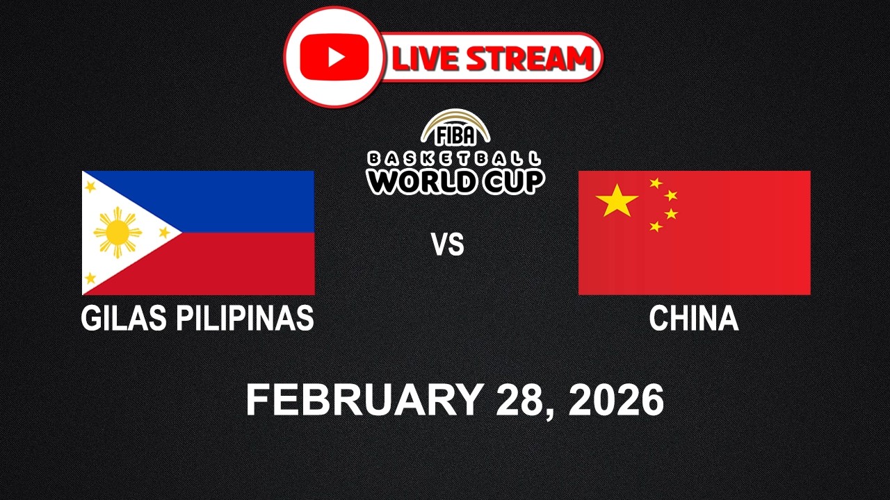 LIVE NOW! GILAS PILIPINAS vs CHINA | FIBA WORLD CUP | February 28, 2026 | NBA2K24 Simulation Only