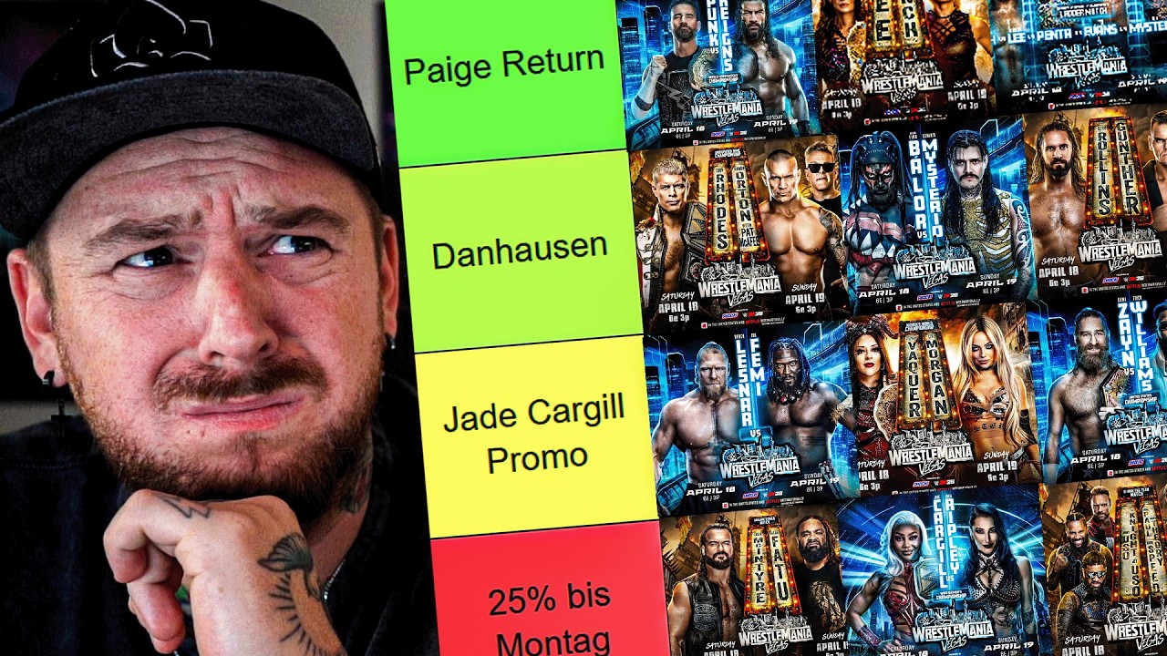 Ich Ranke ALLE Wrestlemania 42 Matches 🤔 WWE TIERLIST 🔥| Der Keller Stream Highlights