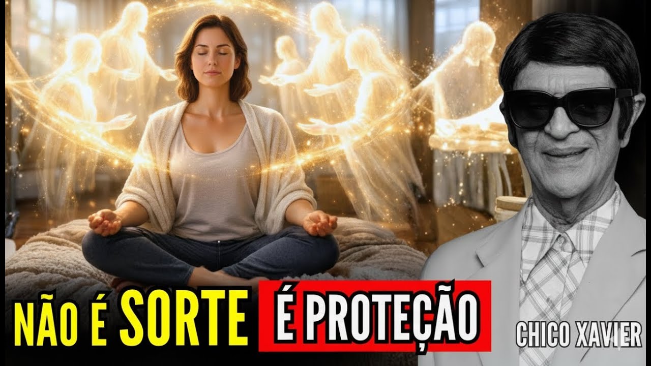 Chico Xavier Revela: 9 Sinais Secretos de que Espíritos de Luz Estão Protegendo Você em Silêncio