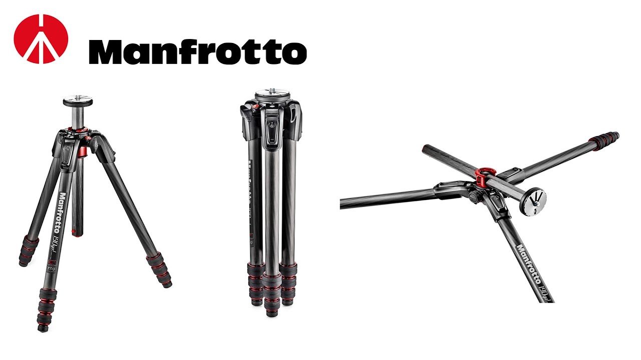 Manfrotto 190 Go! Stativ in verschiedenen Ausführungen mit 3 Wege-Neiger oder Kugelkopf