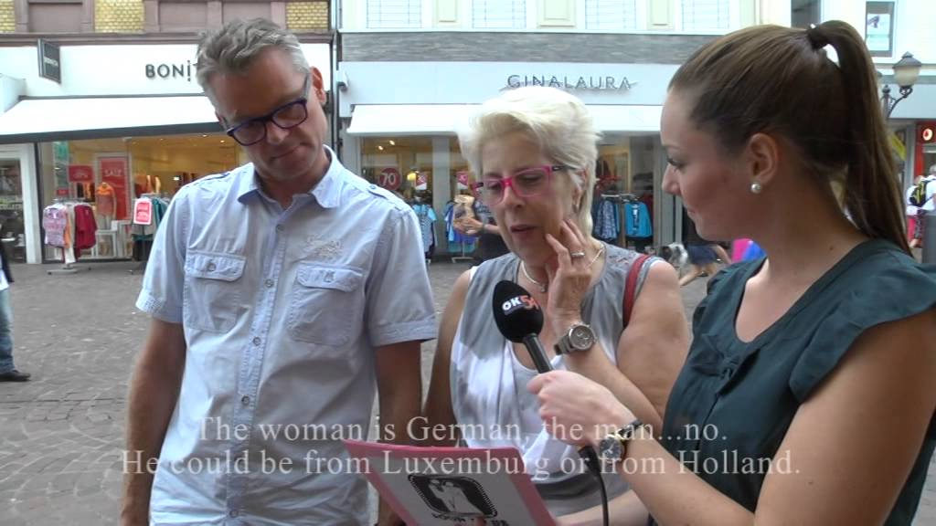 Hochzeitsvideo für das Brautpaar - City Interview in Trier 2014