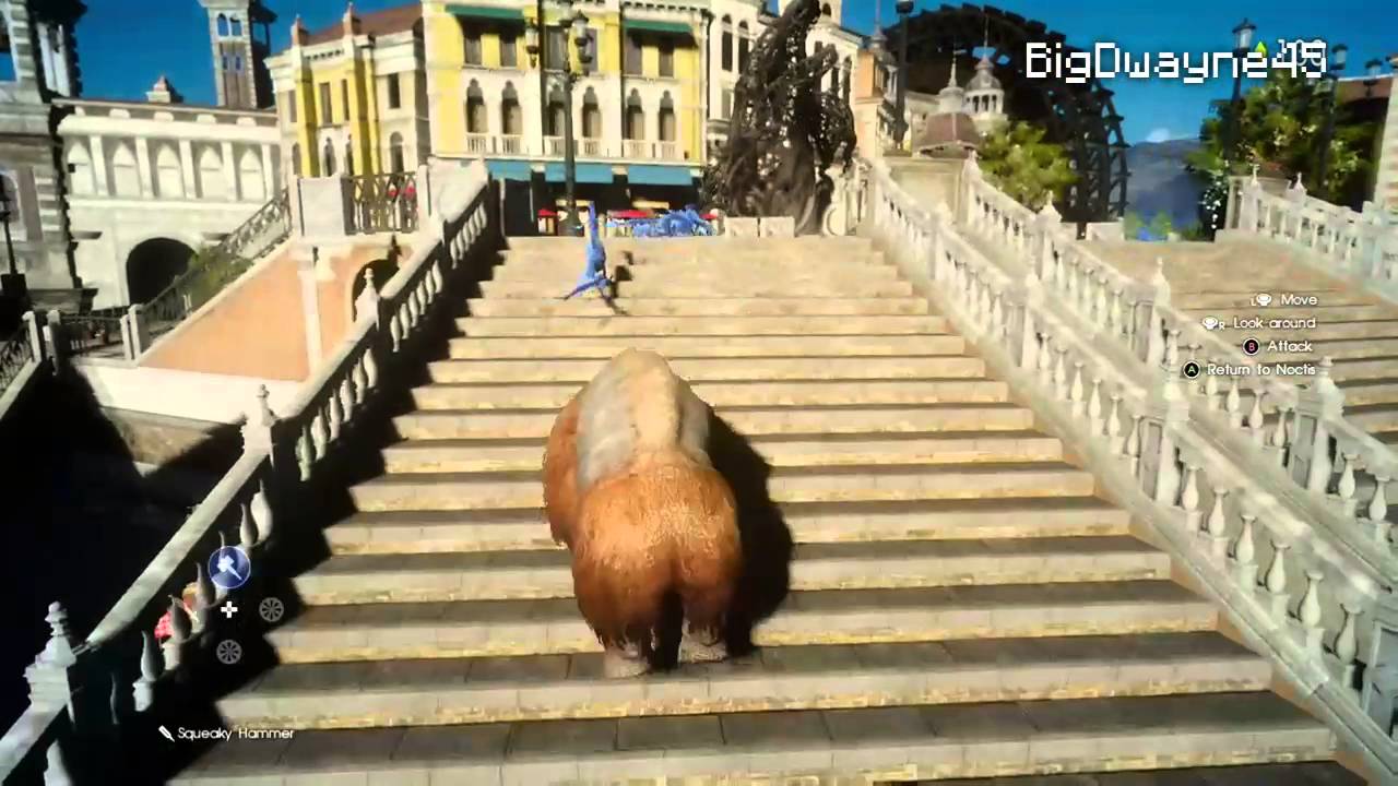 FINAL FANTASY XV Demo Gameplay