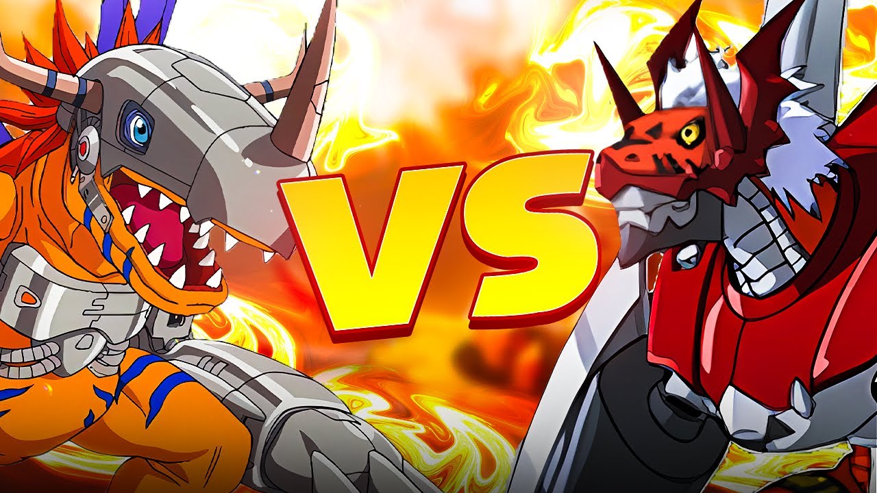 METALGREYMON против WARGROWLMON: БЛИЖЕ, чем вы думаете!