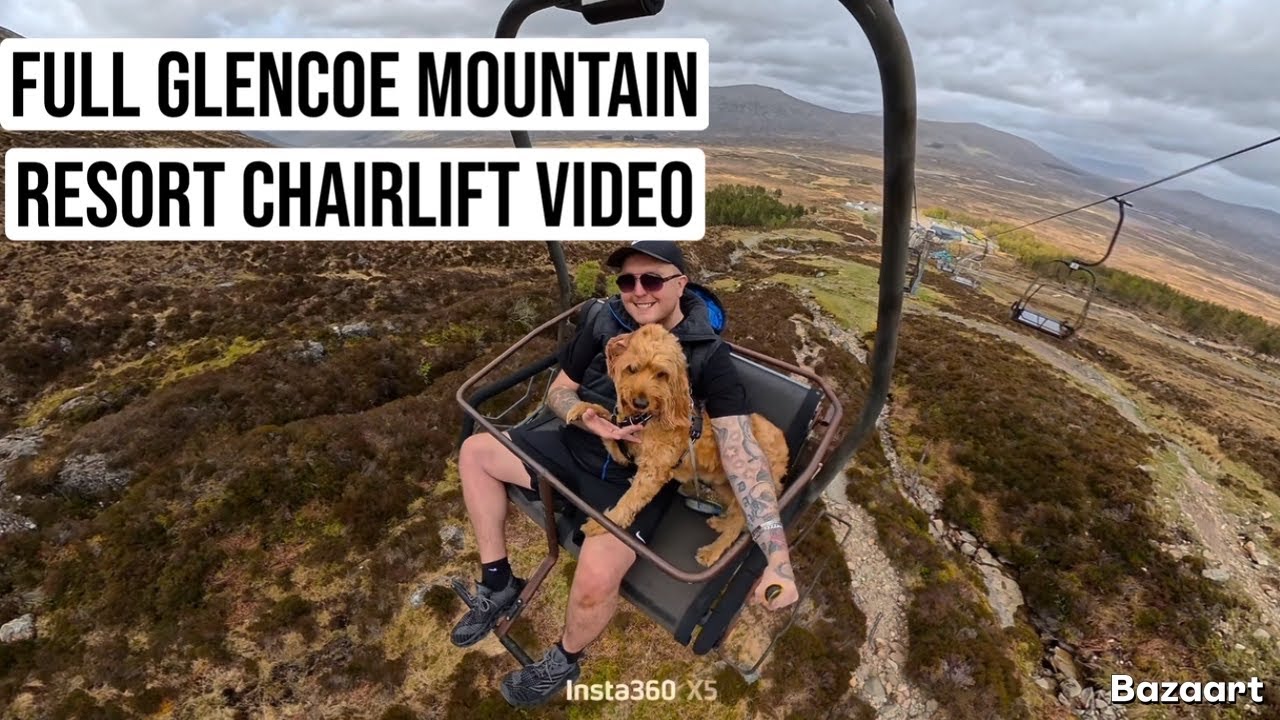 Glencoe Mountain Resort & Chair Lift Ride ⛔️Full Video⛔️ #glencoe #chairlift #thingstodoinscotland