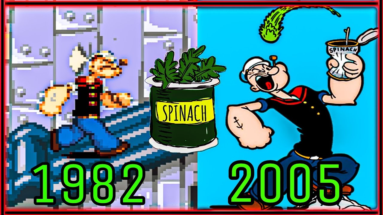 EVOLUTION OF POPEYE GAMES[1982-2005]