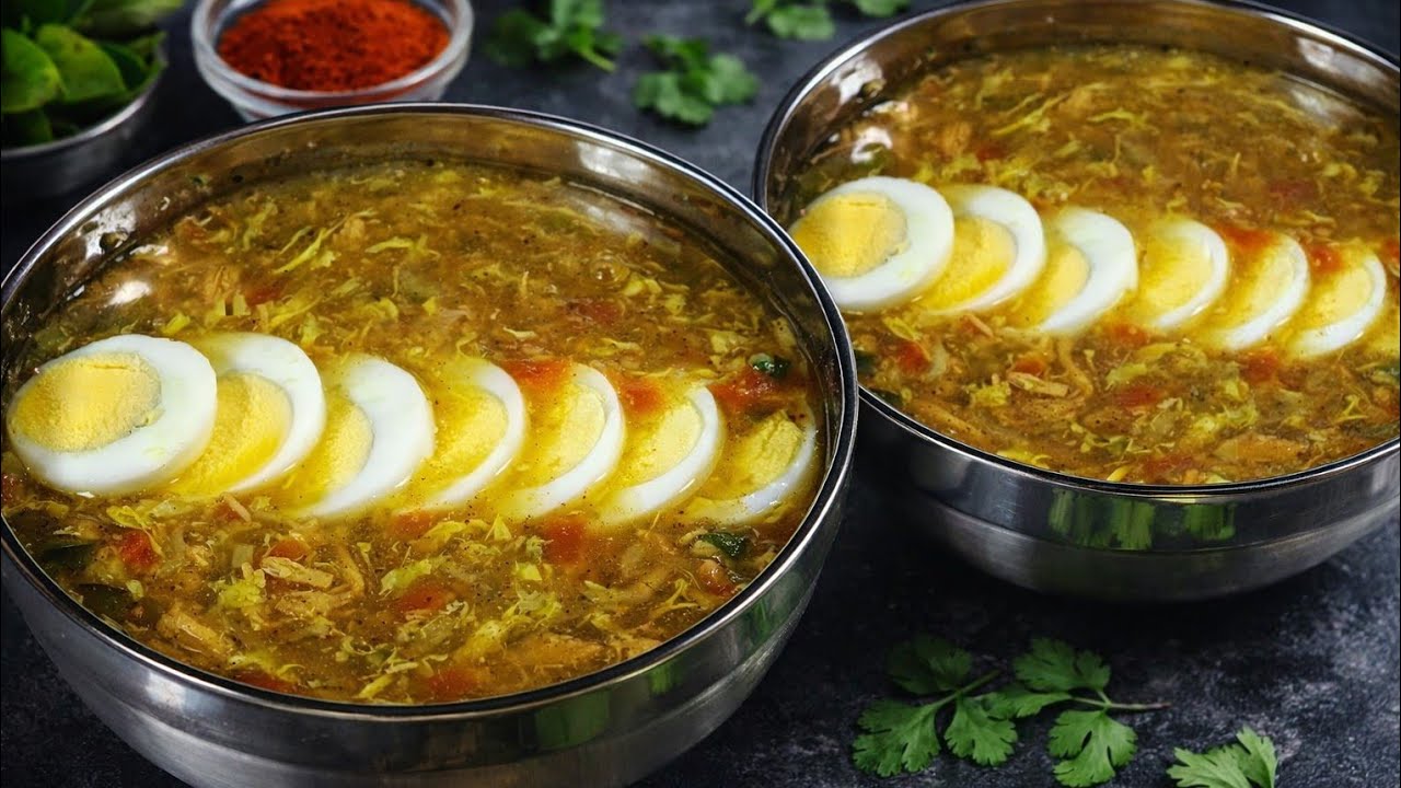 Restaurant Style  Delicious Chicken Hot & Sour Soup Recipe.