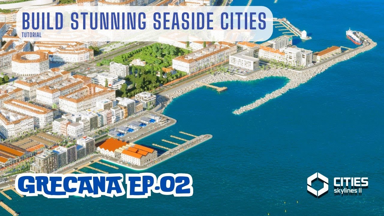 How I Built a Stunning Seaside City in Cities Skylines 2