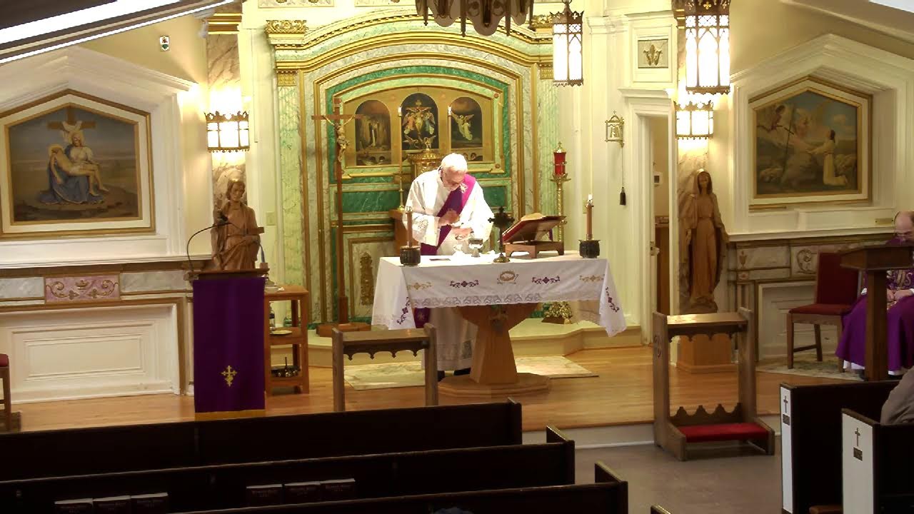 LIVE Catholic Mass Saint Margaret Shrine, Bridgeport CT