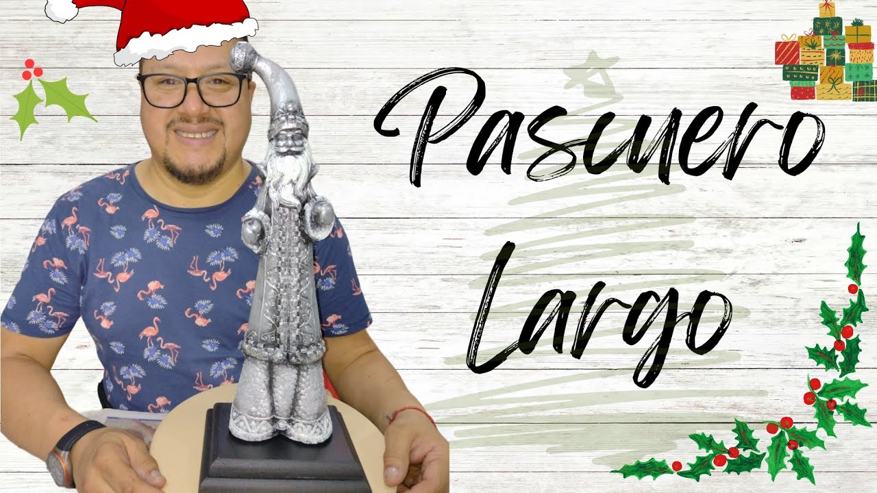Como pintar Pascuero con efecto nieve