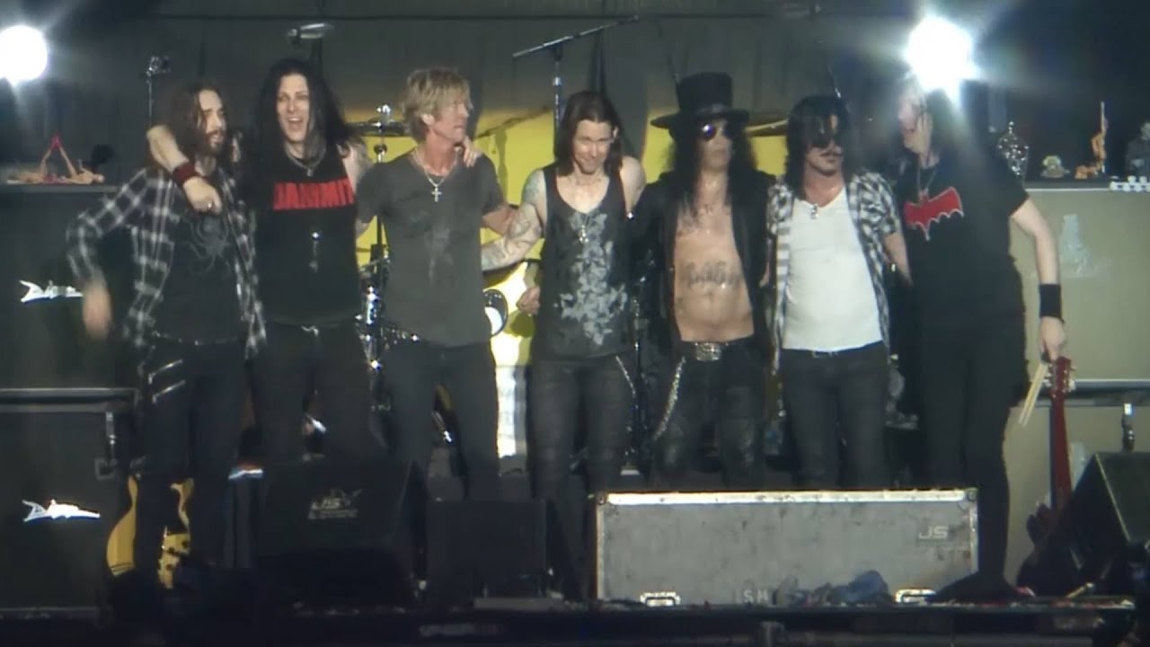 Slash, Duff McKagan & Gilby Clarke - Paradise City (Argentina 2015)
